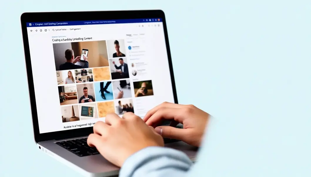 A polished LinkedIn profile serves as a digital business card.