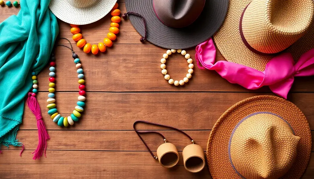 A display of vibrant and affordable accessories for freelancers.